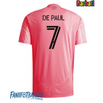 Inter Miami Rodrigo De Paul #7 Tricou Fotbal Replică 2025-26 Barbati Acasa